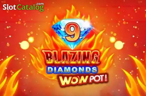 9 Blazing Diamonds Wowpot слот