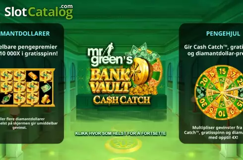 Скрин2. Mr Green's Bank Vault слот