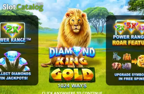 Скрин2. Diamond King Gold слот