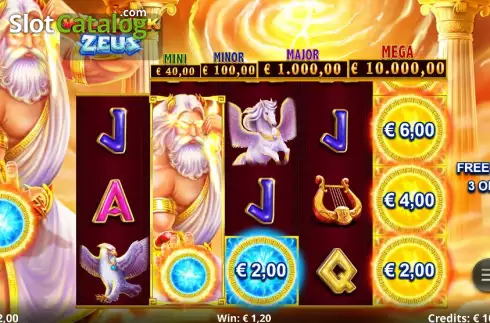 Скрин9. Wild Link Zeus слот