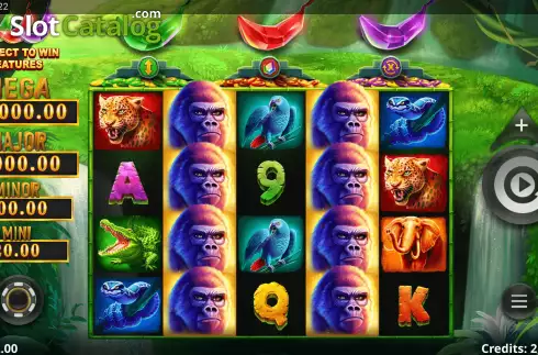 Скрин3. Action Boost Gorilla Gems слот