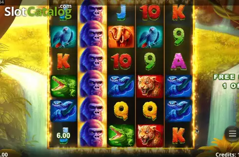 Скрин5. Action Boost Gorilla Gems слот