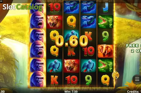 Скрин6. Action Boost Gorilla Gems слот