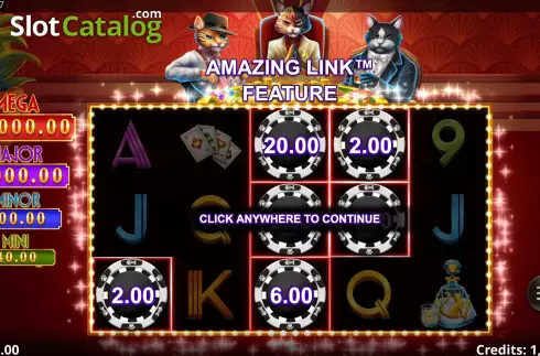 Скрин5. Amazing Link Catalleros слот