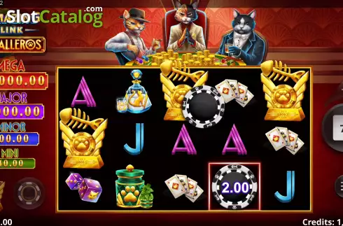 Скрин8. Amazing Link Catalleros слот