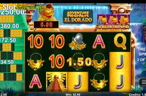 Скрин8. Adventure PIGGYPAYS El Dorado слот