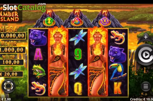 Скрин3. Action Boost Amber Island слот