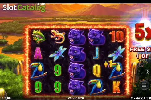 Скрин6. Action Boost Amber Island слот