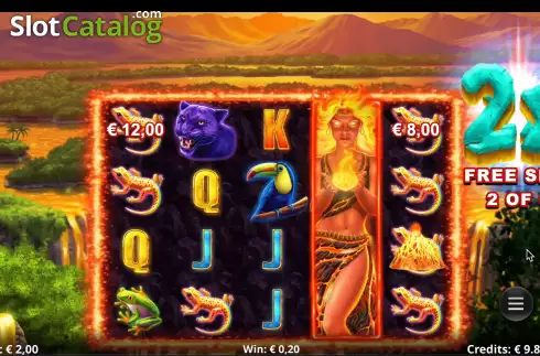 Скрин8. Action Boost Amber Island слот