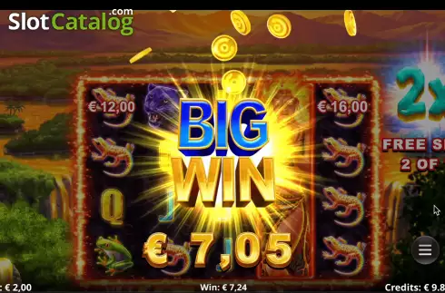 Скрин9. Action Boost Amber Island слот