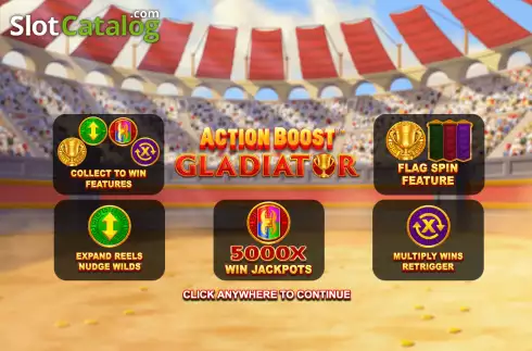 Скрин2. Action Boost Gladiator слот
