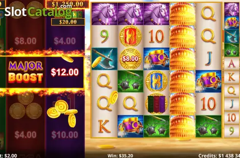 Скрин7. Action Boost Gladiator слот