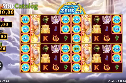 Скрин3. Amazing Link Zeus Epic 4 слот
