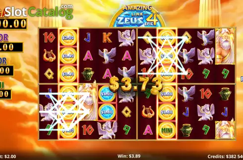 Скрин5. Amazing Link Zeus Epic 4 слот