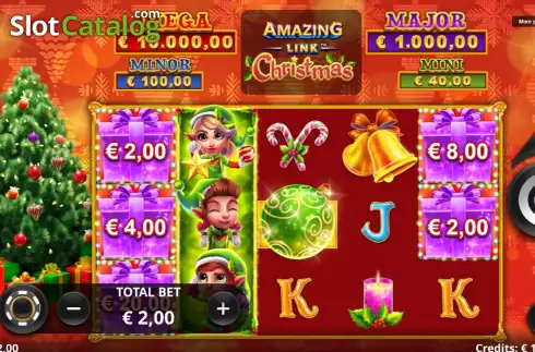 Скрин2. Amazing Link Christmas слот
