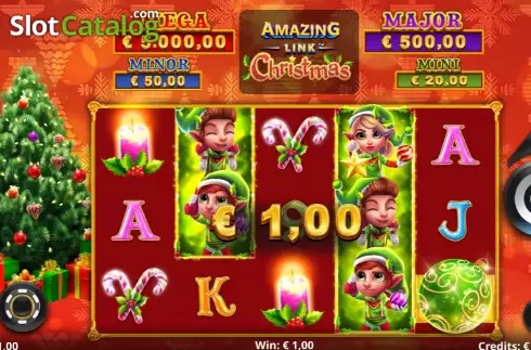 Скрин3. Amazing Link Christmas слот