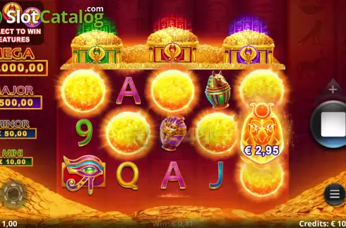 Скрин4. Action Cash Ra's Riches слот