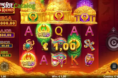 Скрин6. Action Cash Ra's Riches слот