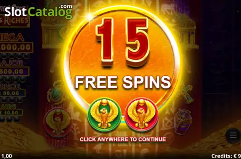 Скрин7. Action Cash Ra's Riches слот