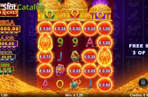 Скрин8. Action Cash Ra's Riches слот