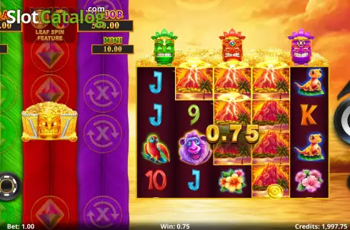 Скрин4. Action Boost Tiki Treasures слот