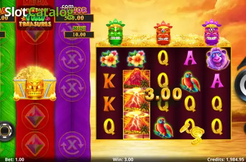 Скрин5. Action Boost Tiki Treasures слот