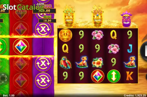 Скрин7. Action Boost Tiki Treasures слот