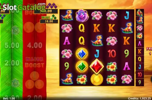 Скрин9. Action Boost Tiki Treasures слот
