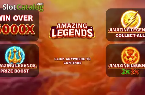 Скрин2. Amazing Legends слот