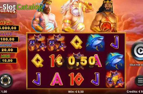 Скрин4. Amazing Legends слот