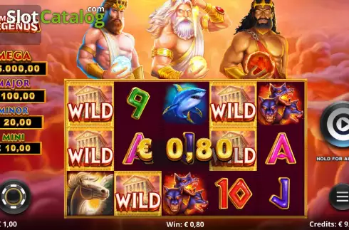 Скрин5. Amazing Legends слот