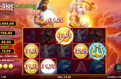 Скрин8. Amazing Legends слот