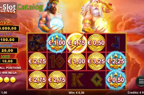 Скрин9. Amazing Legends слот