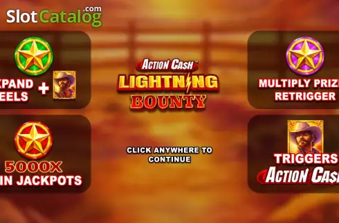 Скрин2. Action Cash Lightning Bounty слот