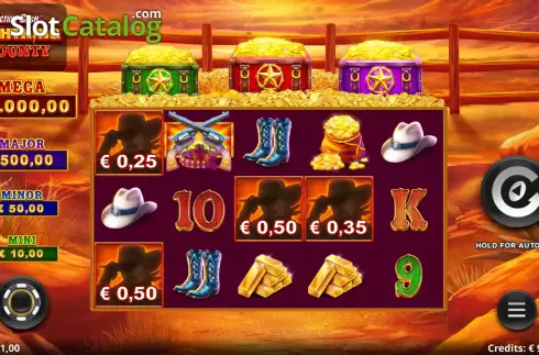 Скрин3. Action Cash Lightning Bounty слот