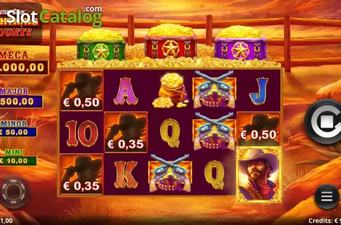 Скрин4. Action Cash Lightning Bounty слот