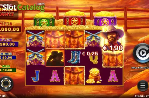 Скрин5. Action Cash Lightning Bounty слот