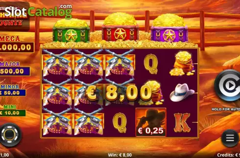 Скрин6. Action Cash Lightning Bounty слот
