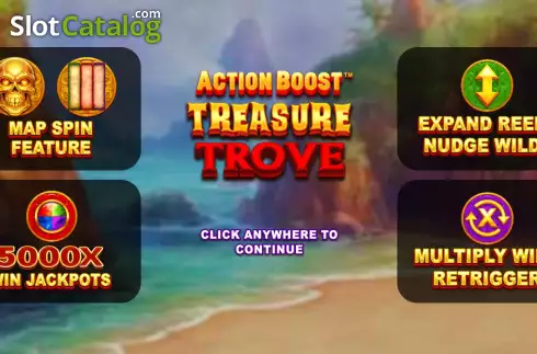 Скрин2. Action Boost Treasure Trove слот