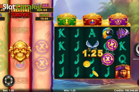 Скрин5. Action Boost Treasure Trove слот