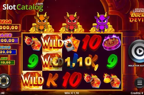 Скрин4. Amazing Legends Lucky Devils слот