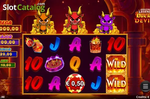 Скрин5. Amazing Legends Lucky Devils слот