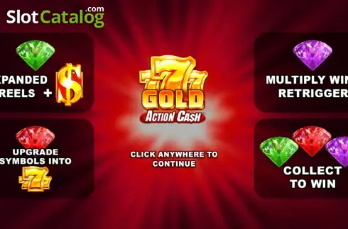 Скрин2. 777 Gold Action Cash слот