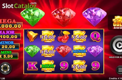 Скрин3. 777 Gold Action Cash слот