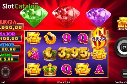 Скрин5. 777 Gold Action Cash слот