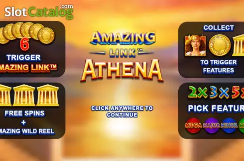 Скрин2. Amazing Link Athena слот