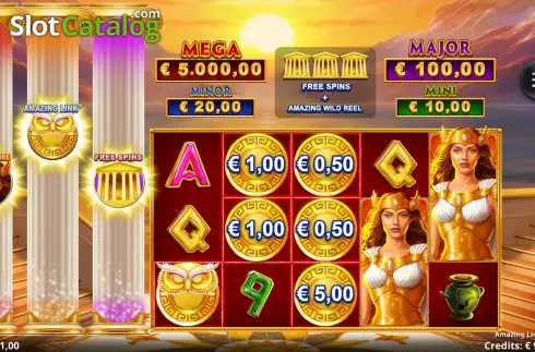 Скрин6. Amazing Link Athena слот