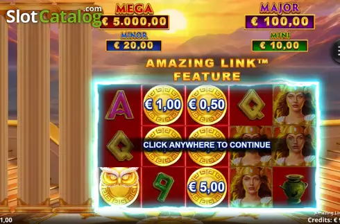 Скрин7. Amazing Link Athena слот