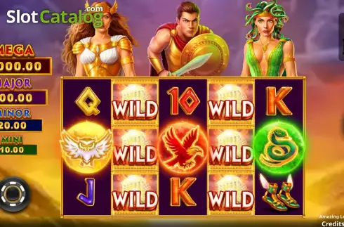 Скрин2. Amazing Legends Perseus слот