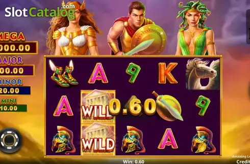 Скрин3. Amazing Legends Perseus слот